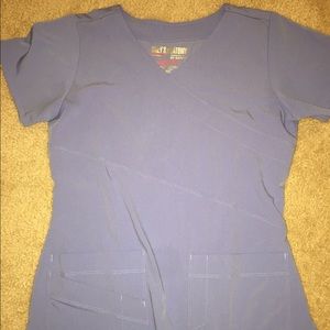 Grey’s Anatomy Women’s Ceil Blue Scrub Top